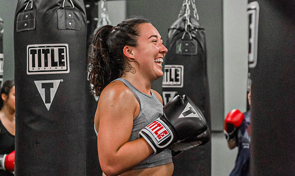 Women In Boxing Class
